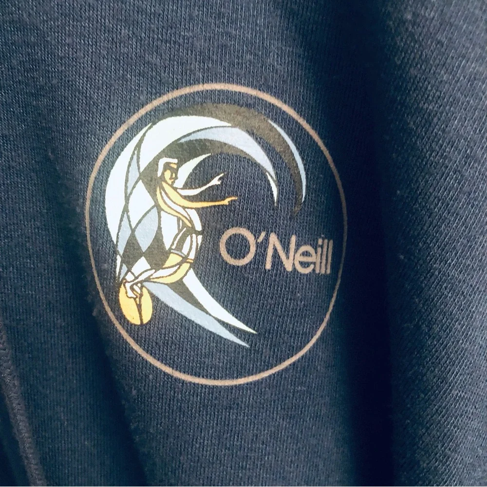 O'Neill Navy Pullover Hoodie with Small Chest Logo Men’s XXL